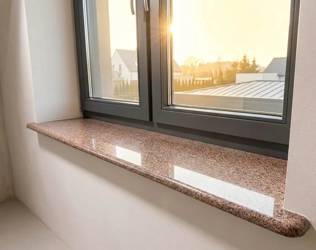 Parapet wewnętrzny Rosso Porino — Gdynia